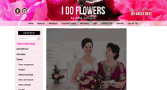 Desktop Screenshot of idoflowerscairns.com.au